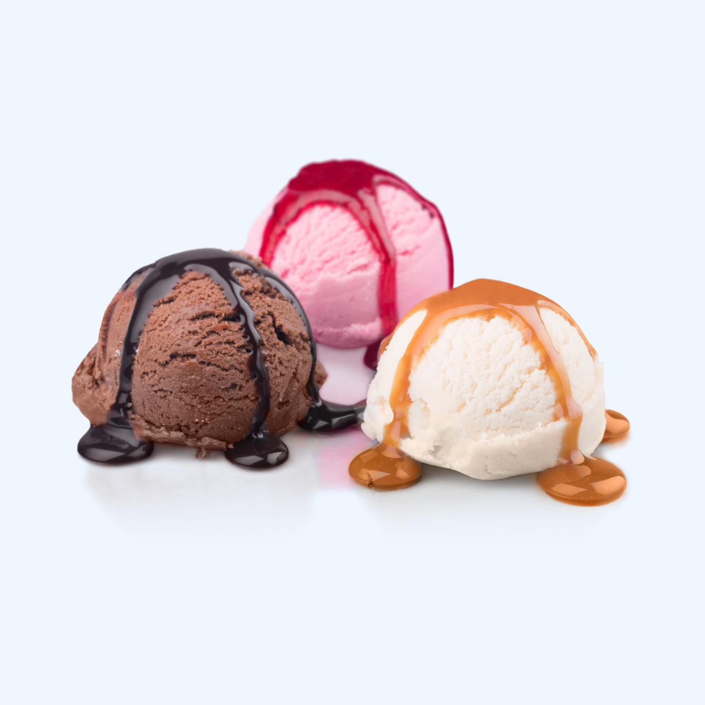 3 Scoop with Flavored Syrup